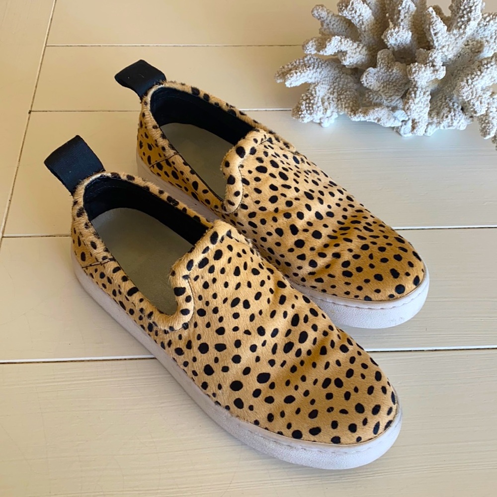 Dolce Vita Slip On Loafer Shoes Cheetah